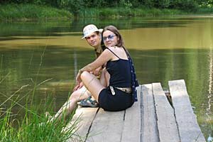 Der Waldteich: ein idealer Ort für Romantiker (Foto: Martynow/.rufo)