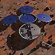 So sollte Beagle-2 auf dem Mars aufsetzen (Foto: www.newsru.com)