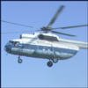 Hubschrauber vom Typ Mi-8