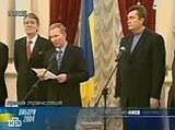 Nach den Friedensverhandlungen (Foto: Ukrainisches TV)