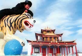 Buddhistisches Kloster bei Ulan-Ude (Foto: Kosyrew/.rufo)