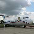 Tu-334 auf der Moskauer Luftfahrtmesse MAKS 2003 (foto:ld/.rufo) 