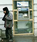 Nicht immer sicher: Geldautomaten in Russland (Foto: Dmitrijew/rUFO)